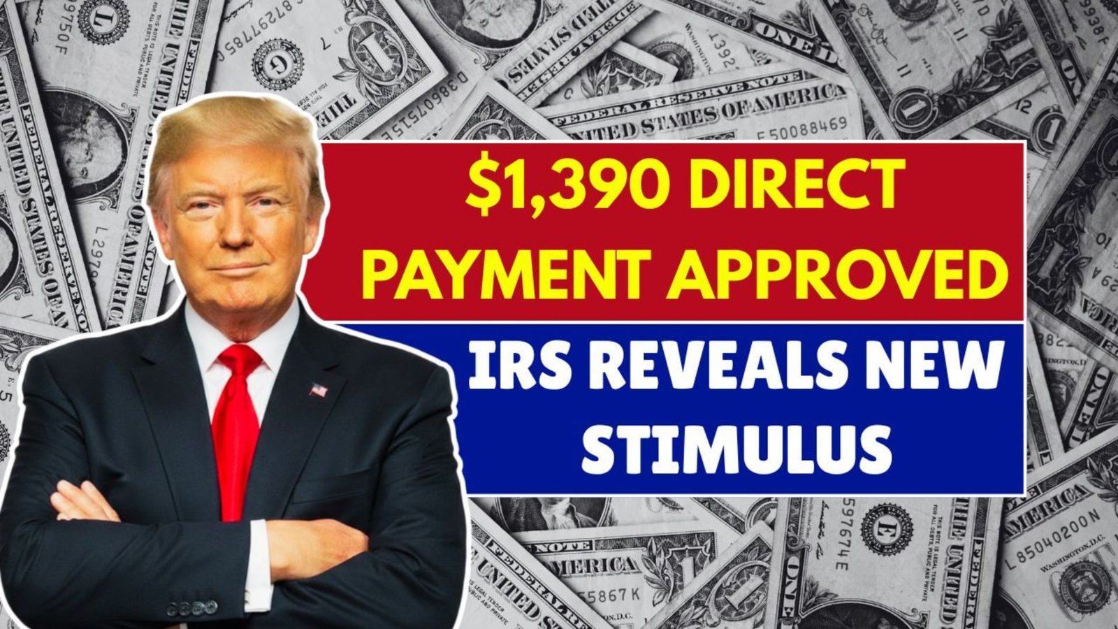 IRS Confirms $1,390 Stimulus Payment for November 2025 – New Payout Dates Revealed